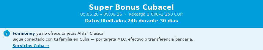 Topup Cubacel