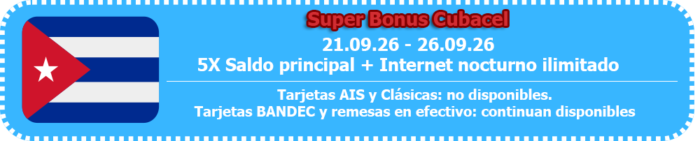 Topup Cubacel